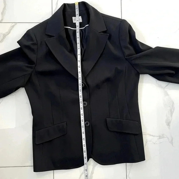 Cleo/ Black/  Lightly pinstriped/ Size US 10 - Picture 15 of 16